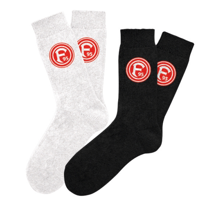 Fortuna Düsseldorf Sportsocken "Logo" 2er-Set