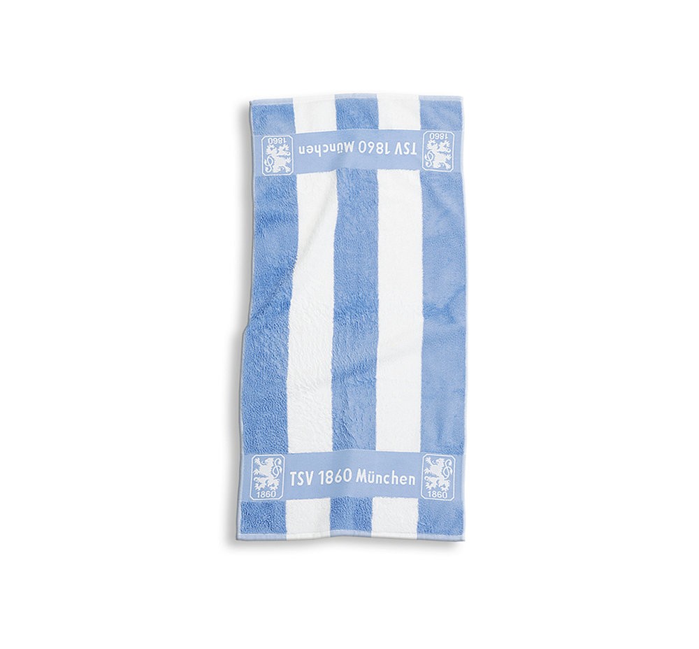 TSV 1860 München Handtuch Blockstreifen