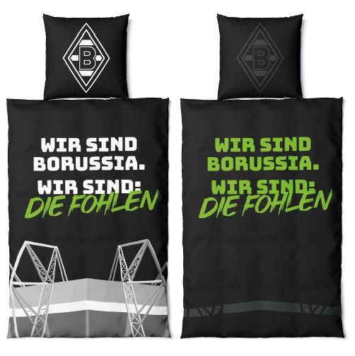 Borussia M´Gladbach Bettwäsche Glow in the Dark