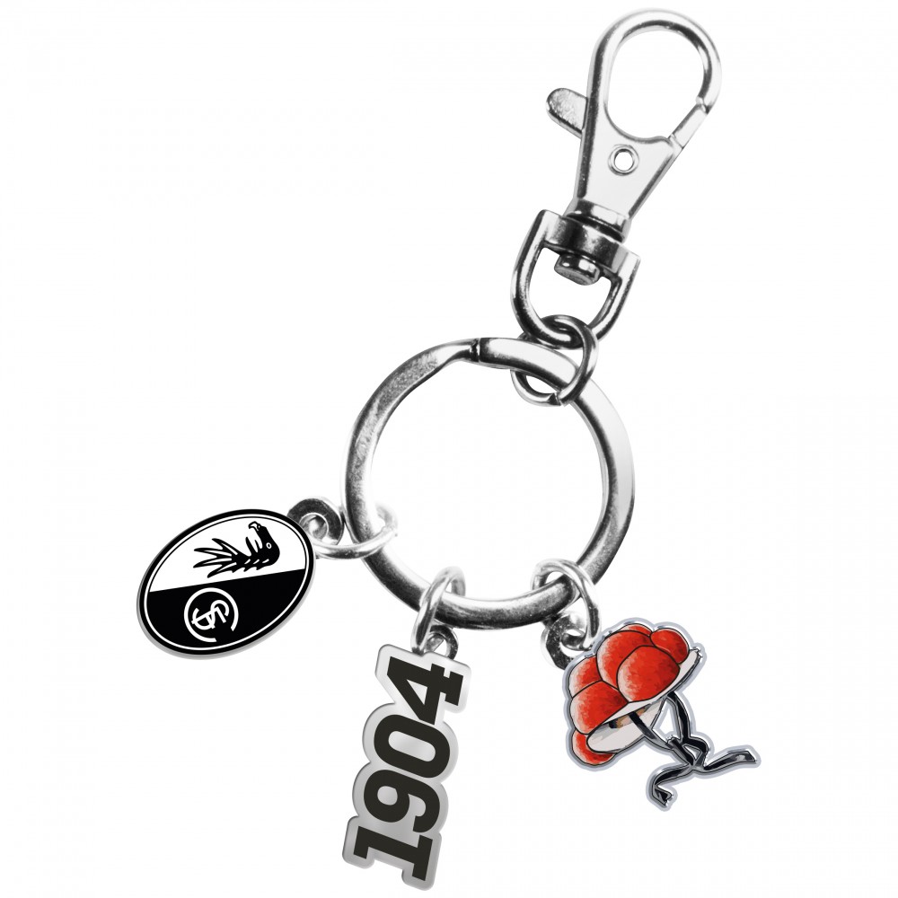 SC Freiburg Schlüsselanhänger "Charms"