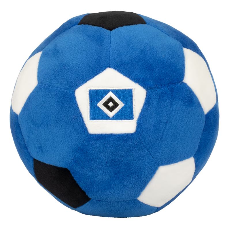 HSV Plüschball Blau-Weiß-Schwarz