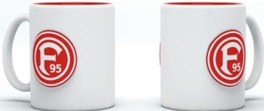 Fortuna Düsseldorf Tasse "Fortunaplatz"