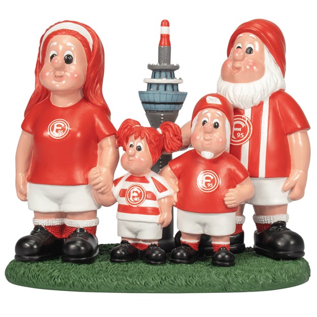 Fortuna Düsseldorf Gartenzwerg "Familie"