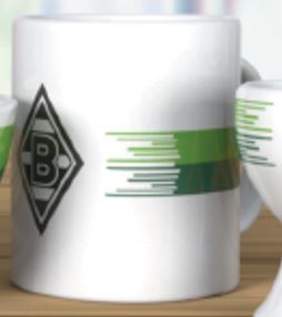 Borussia M´Gladbach Tasse "Streifen"