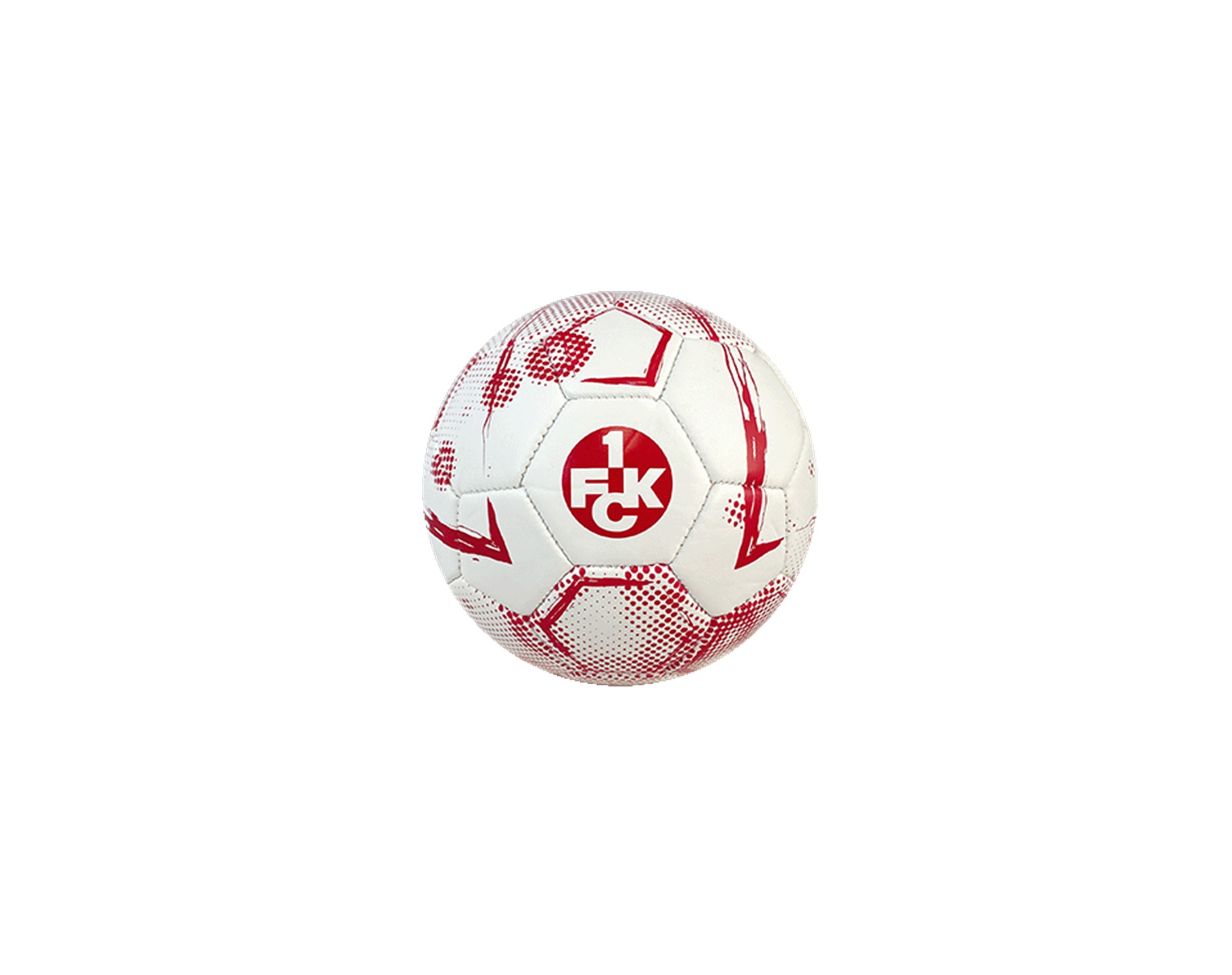 FCK Miniball weiß Gr 1 - matt