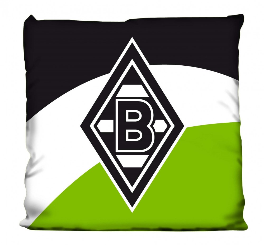 Borussia M´Gladbach Kissen Schrägstreifen