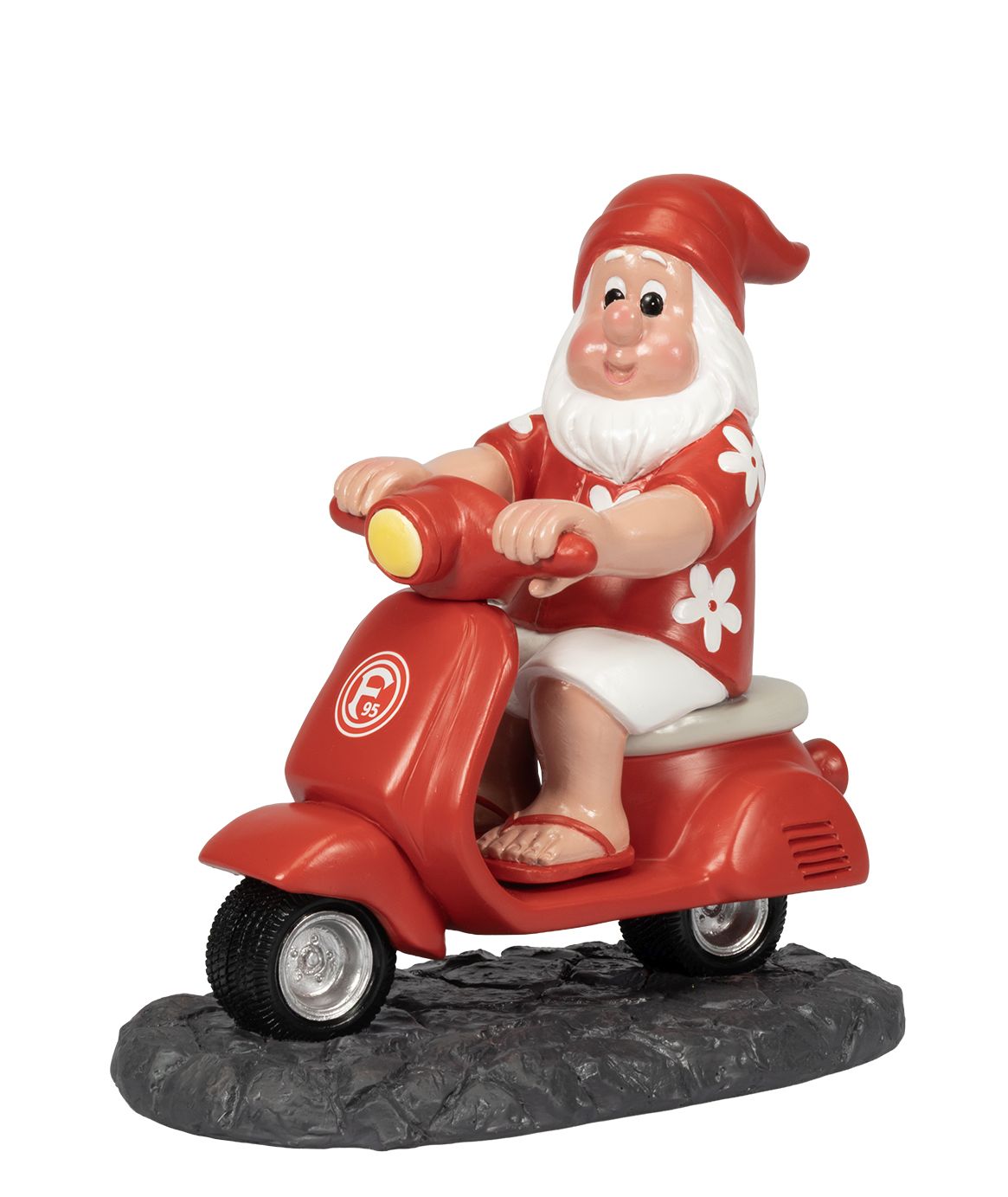 Fortuna Düsseldorf Gartenzwerg Vespa