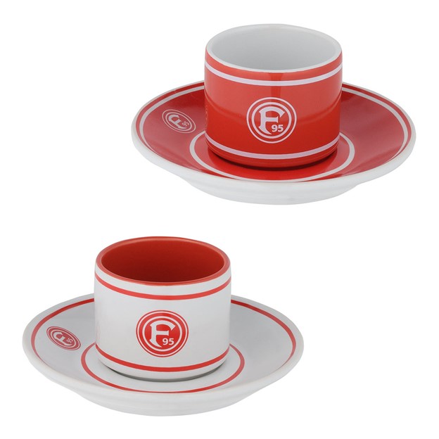 Fortuna Düsseldorf Espresso 2er-Set "Logo"