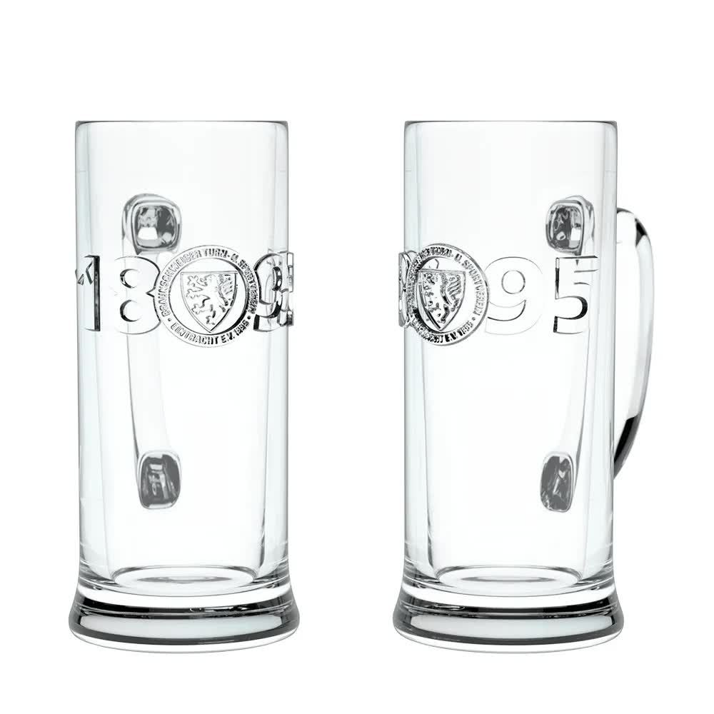 Eintracht Braunschweig Bierkrug Denver Glas