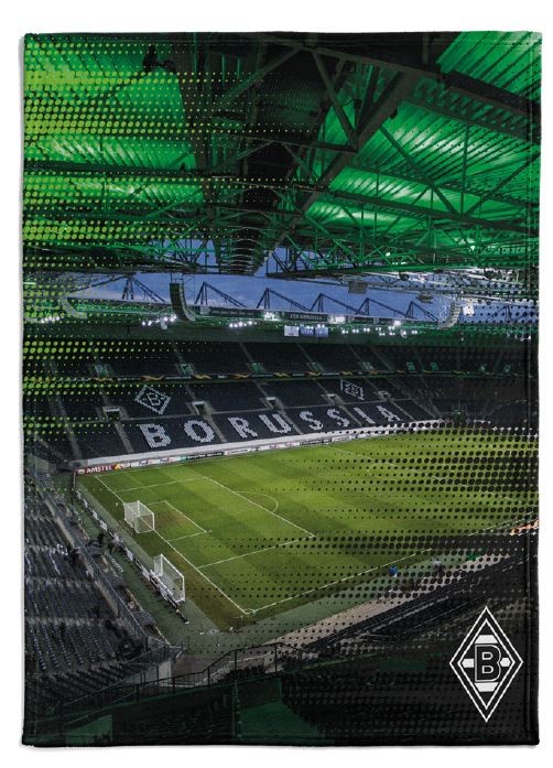 Borussia M´Gladbach Flanellfleecedecke Stadion