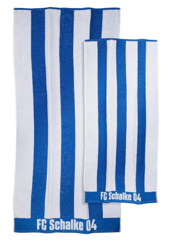 FC Schalke 04 Handtuch / Duschtuch Set