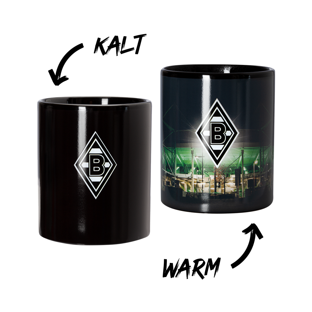 Borussia M´Gladbach Magic Mug "Borussia-Park"