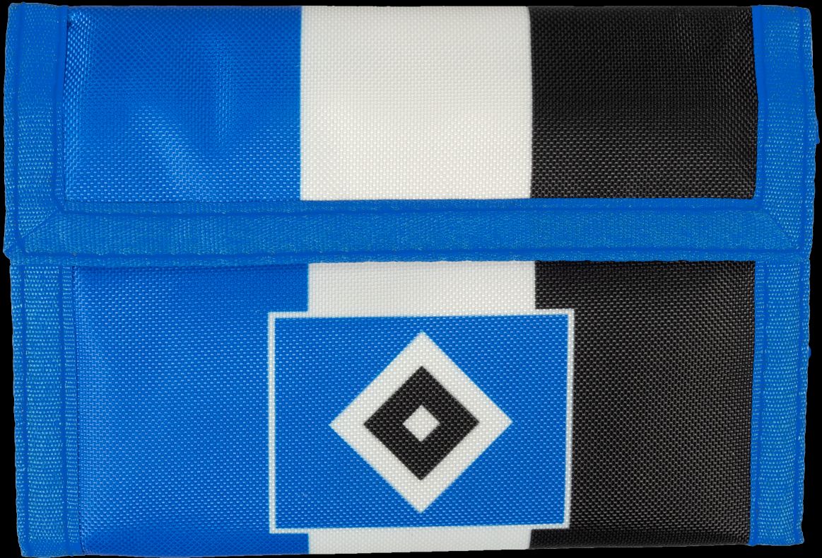 HSV Nylongeldbörse Blockstreifen