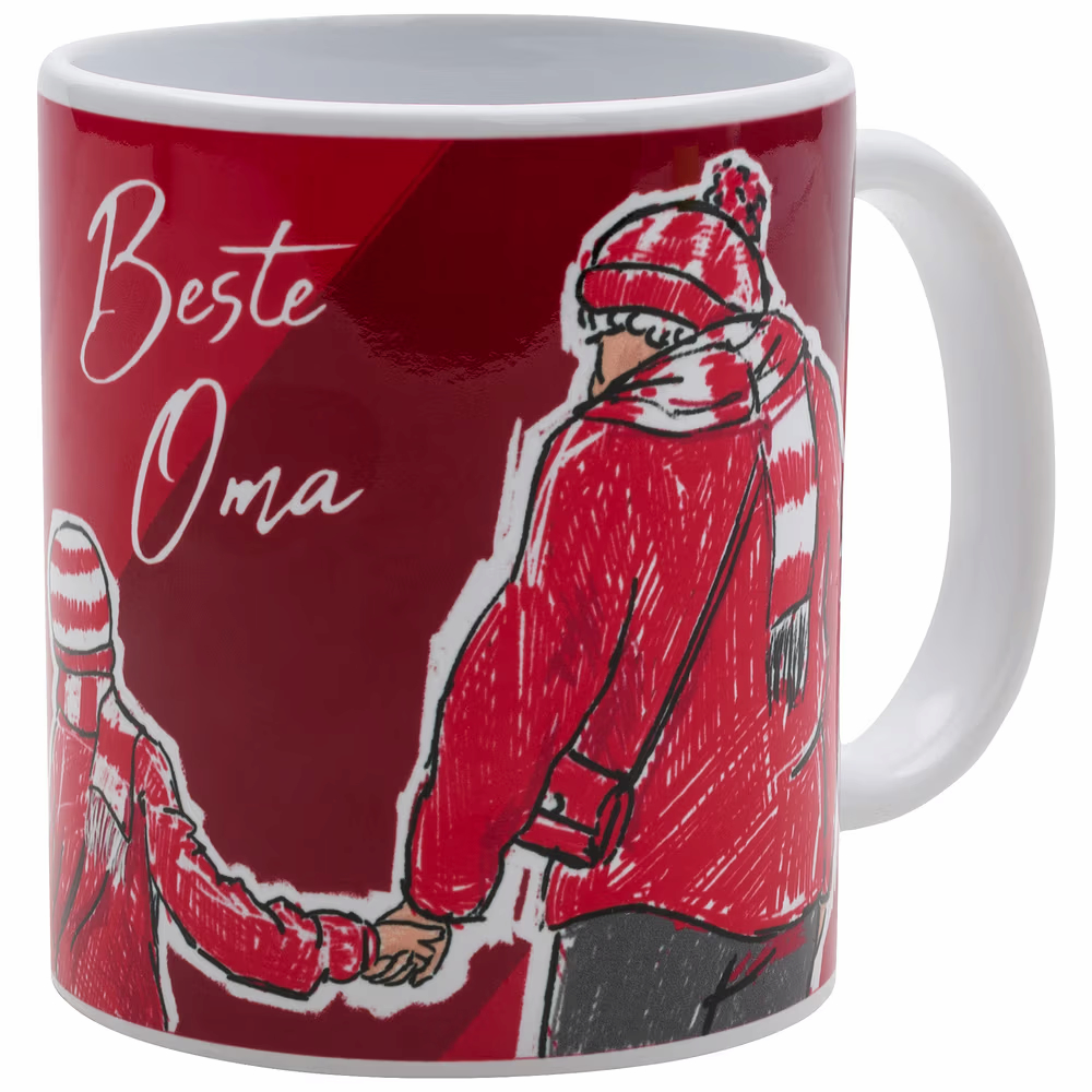 Fortuna Düsseldorf Tasse "Beste Oma"