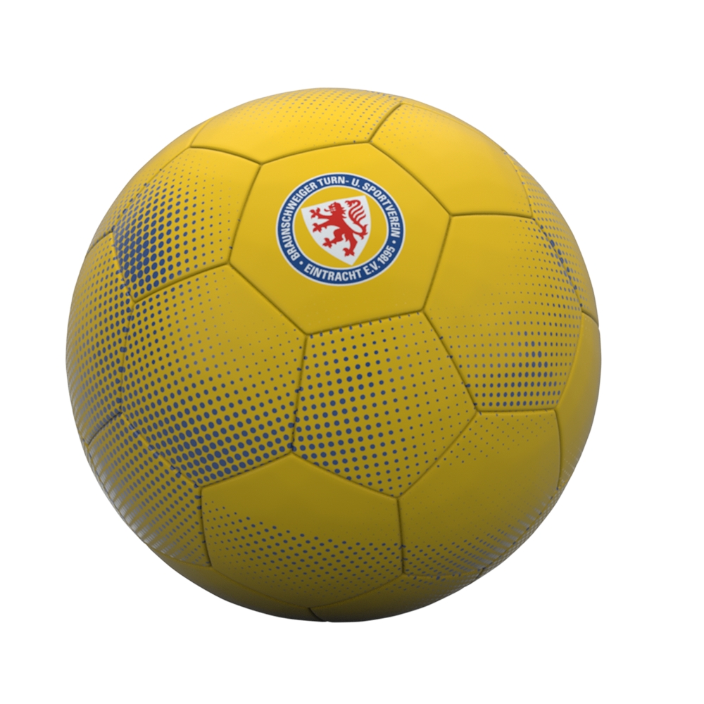 Eintracht Braunschweig Fussball blau-gelb