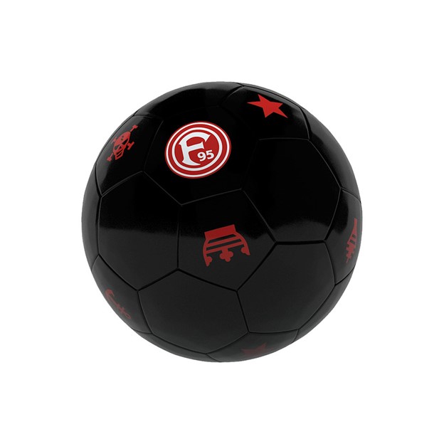 Fortuna Düsseldorf Mini Ball schwarz